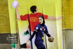 تمرین دختران هندبال پیش از اعزام به قهرمانی آسیا