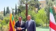 استقبال امیرعبداللهیان از وزیر خارجه سریلانکا در تهران

