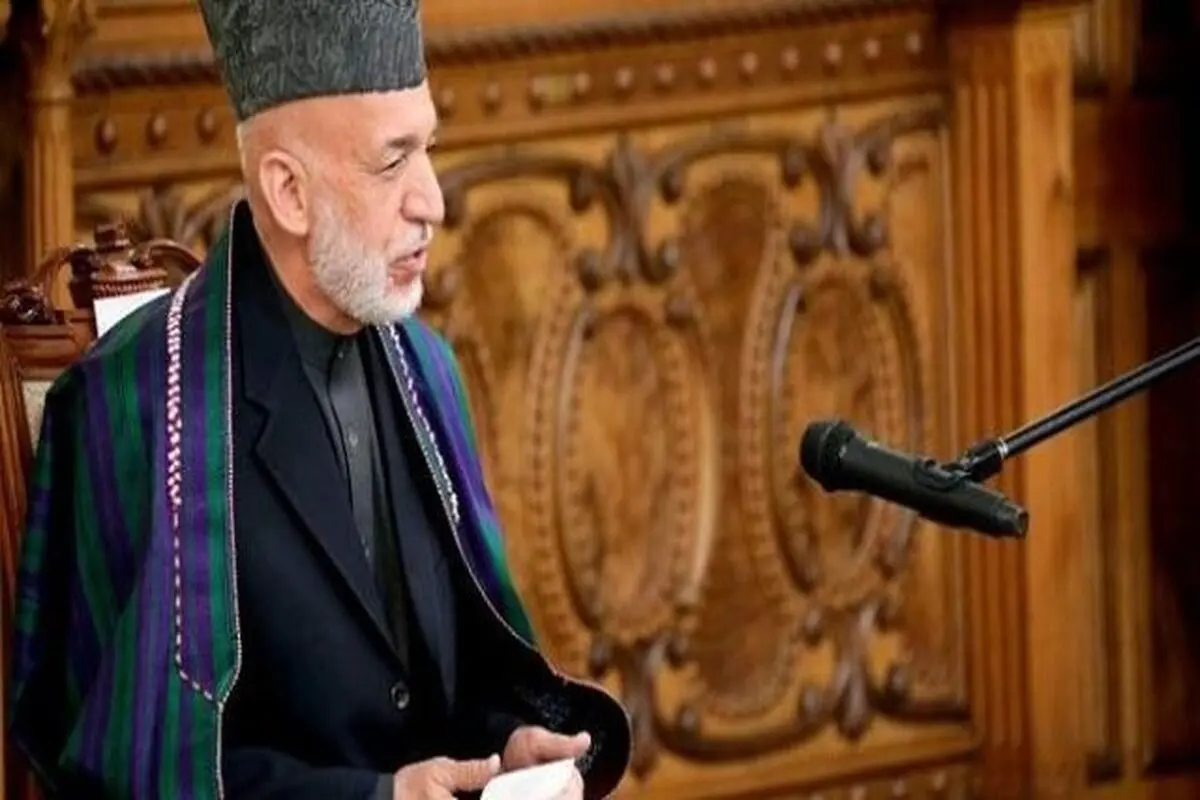 حامد کرزی: مردم افغانستان پاسخ زور را با شجاعت خواهند داد