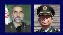 Chinese defense minister due in Tehran on Wednesday