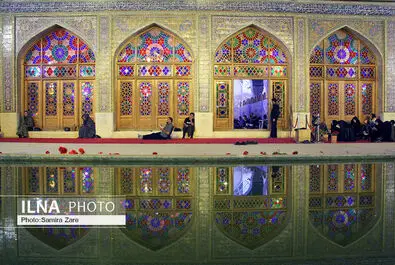 شب قدر در مسجد نصیرالملک شیراز
