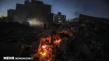 Palestinians' air defenses fire back to new Israeli raids