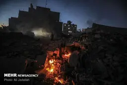 Palestinians' air defenses fire back to new Israeli raids