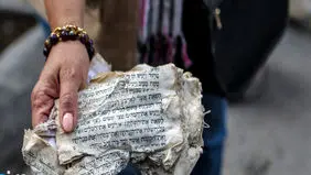 خرابی‌های ناشی از حمله هوایی به کنیسه یهودیان تهران + عکس