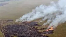 مهار آتش‌سوزی سایت زباله‌ جوانرود؛ دودگرفتگی مدارس نوبت بعدازظهر را تعطیل کرد

