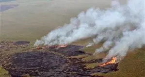 مهار آتش‌سوزی سایت زباله‌ جوانرود؛ دودگرفتگی مدارس نوبت بعدازظهر را تعطیل کرد

