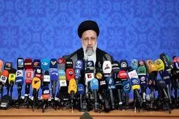 President Raeisi's presser kicks off