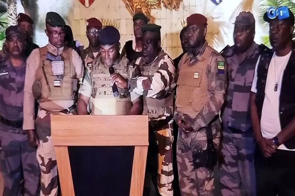 کودتا در گابن؛ ارتش انتخابات را باطل اعلام کرد

