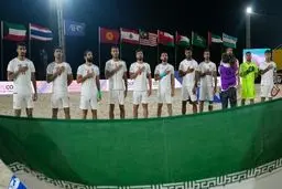 ساحلی بازان ایران با شکست عمان فینالیست شدند