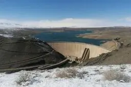 افزایش ذخیره سد زاینده‌رود به ۱۷۴ میلیون مترمکعب