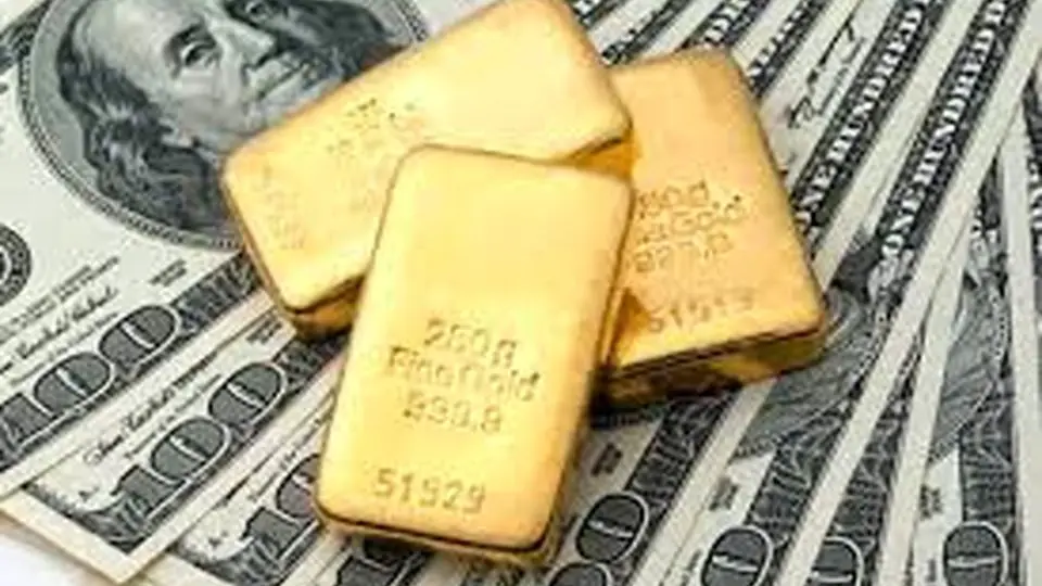 افزایش قیمت دلار و کاهش قیمت طلا در بازار جهانی 