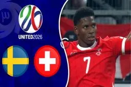 خلاصه بازی سوئیس مقابل سوئد را ببینید + ویدئو