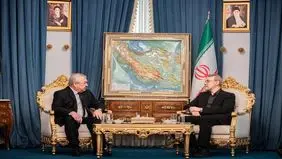 دیدار نماینده پوتین با علی لاریجانی

