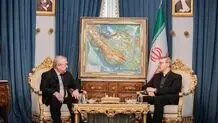 دیدار نماینده پوتین با علی لاریجانی

