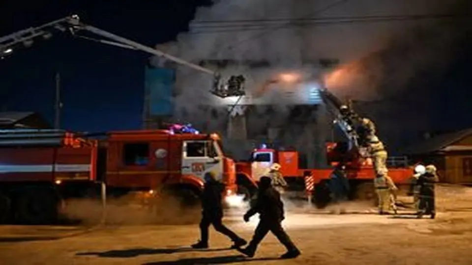 ۲۷ کشته بر اثر انفجار پمپ بنزین در روسیه/ویدئو
