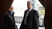 مهدی تاج و مهدی هاشمی در مراسم ختم دختر غلامعلی حدادعادل و همسر رهبر انقلاب + عکس