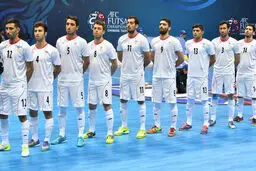 فوتسال ایران ؛ همچنان رتبه هفتم 