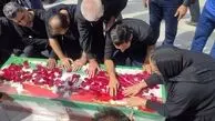 پیکر دکتر عبدالحمید مینوچهر به خاک سپرده شد
