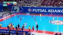 گل پنجم فوتسال ایران به اندونزی را ببینید + ویدیو