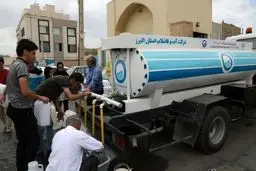 ماجرای تانکرهای آب در تهران چیست ؟ + عکس