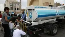 ماجرای تانکرهای آب در تهران چیست ؟ + عکس