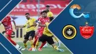 خلاصه بازی پرسپولیس 0 - سپاهان 2 + ویدیو 