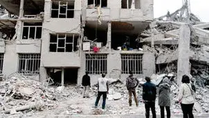 زخم جنگ بر خانه‌‌ها