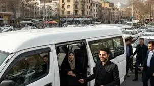 اجاره ون مسافرت با راننده در تهران با کیان ون