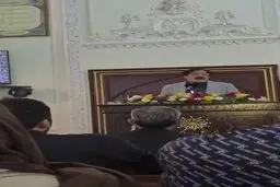آوازخوانی حسالم الدین حراج در مراسم بزرگداشت علی حاتمی