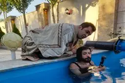 «خدا» در منطقه کردان مقابل دوربین رفت