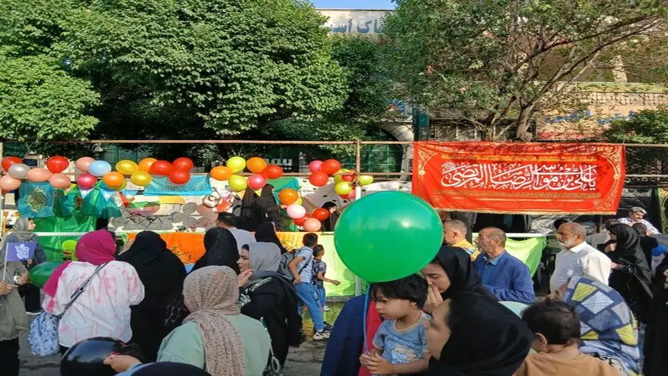 جشن تولد امام رضا در مشهد+ عکس