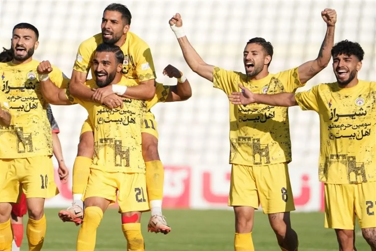 صعود فجر سپاسی از لیگ آزادگان به لیگ برتر