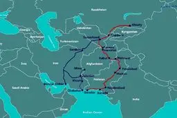 قطر در مسیر ریلی ازبکستان-پاکستان سرمایه گذاری می‌کند

