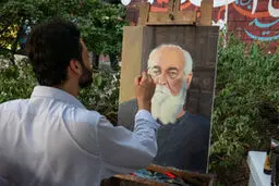 عکس هایی از مراسم سالگرد درگذشت هوشنگ ابتهاج