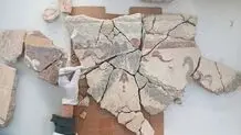 کشف ۴۰۰۰ قطعه‌ از یک نقاشی دیواری
