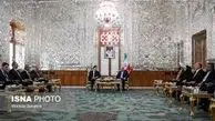 دیدار رئیس اقلیم کردستان عراق با رئیس مجلس
