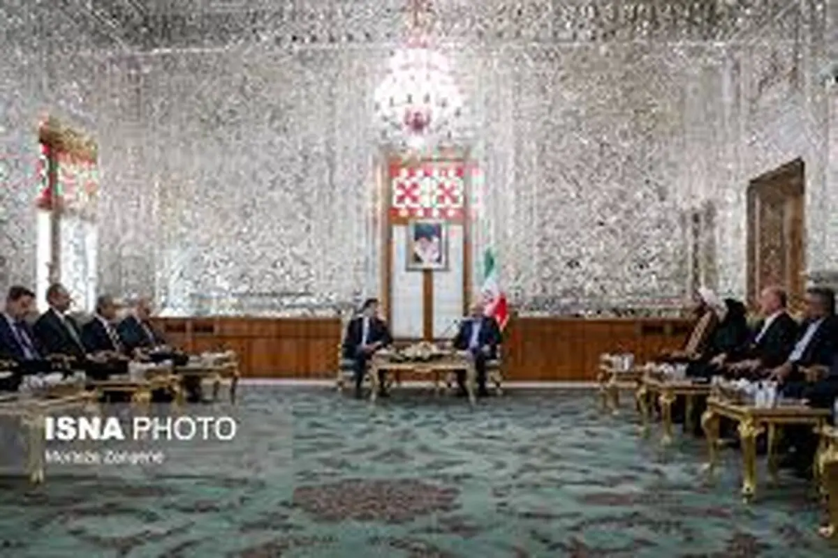 دیدار رئیس اقلیم کردستان عراق با رئیس مجلس
