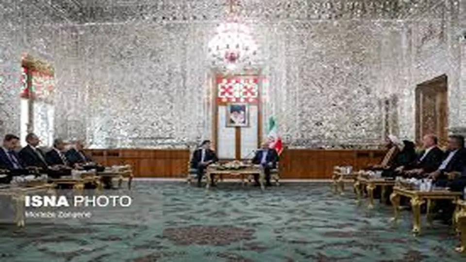 دیدار رئیس اقلیم کردستان عراق با رئیس مجلس