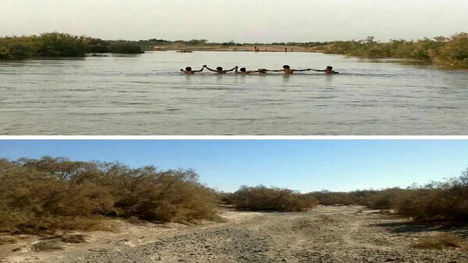 تالاب هامون در حال خشک شدن است