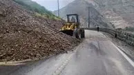 هشدار! سیلاب و ریزش سنگ در جاده چالوس