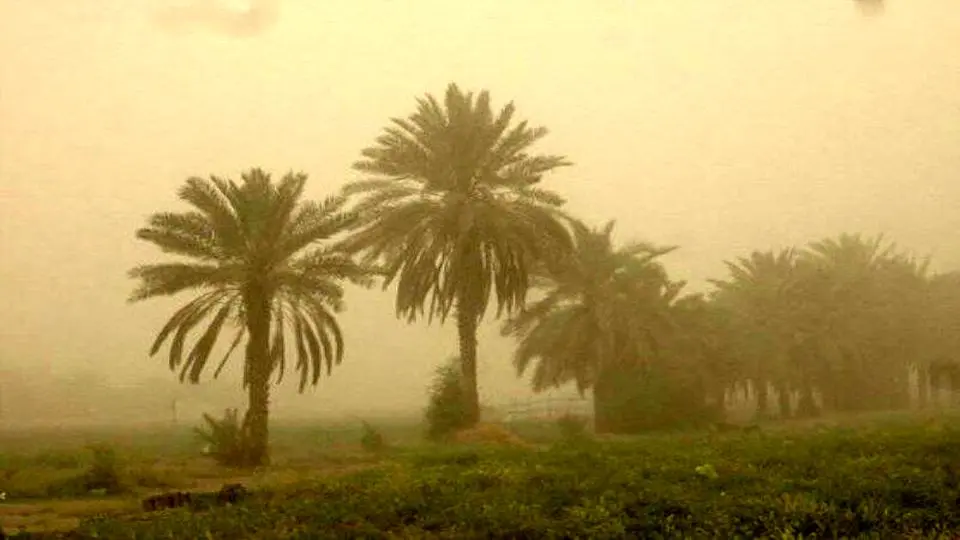 خیزش گردوخاک در ایلام و خوزستان