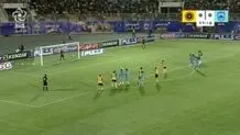گل اول سپاهان به چادرملو+ ویدئو