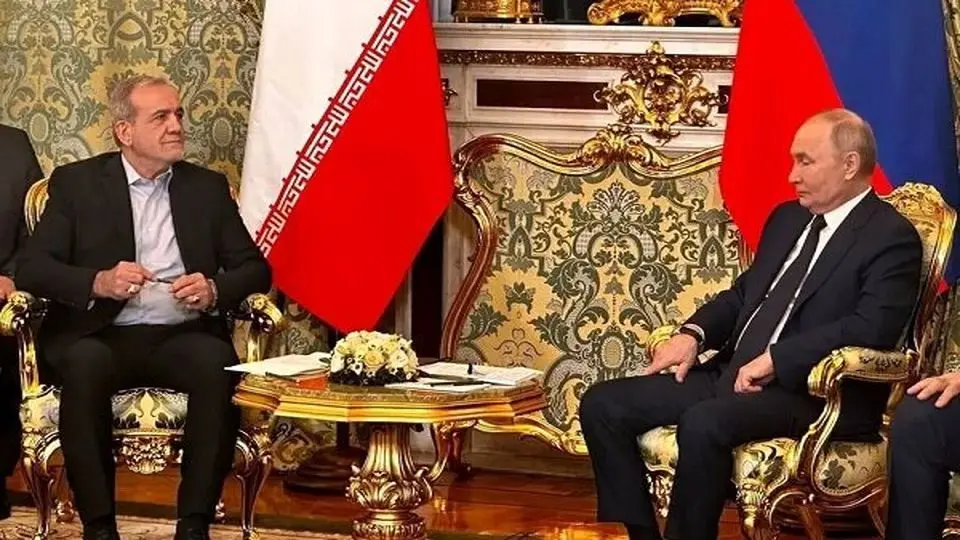 دیدار پزشکیان و پوتین در ترکمنستان