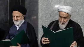 تصویری از علی‌اصغر حجازی و محمدی گلپایگانی در یک قاب + عکس