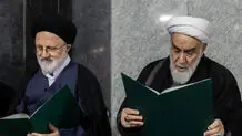 تصویری از علی‌اصغر حجازی و محمدی گلپایگانی در یک قاب + عکس