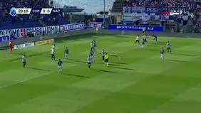 خلاصه بازی کومو و ناپولی+ ویدئو