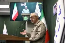 اولین عکس از وزیر دفاع در جلسه هیات دولت 