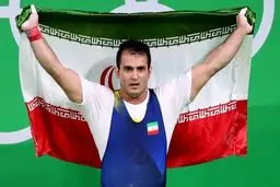 حمل پرچم توسط وزنه‌برداران ممنوع شد