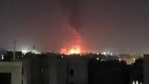 حمله هوایی اسرائیل به نیروگاه برق صنعا