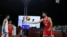 برنز ناگویا به تیم بسکتبال 3 به 3 مردان ایران رسید + ویدیو